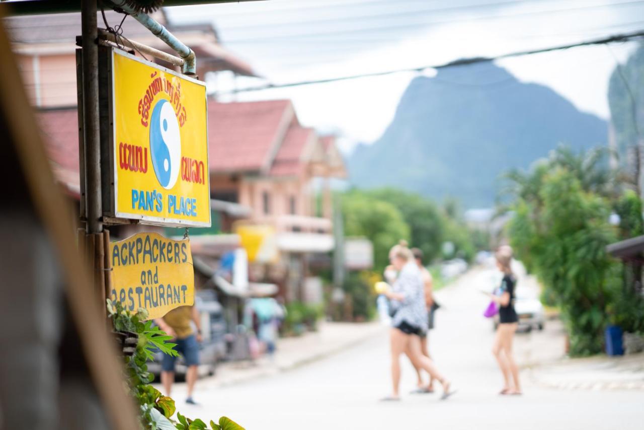 Pan'S Place Vang Vieng Esterno foto