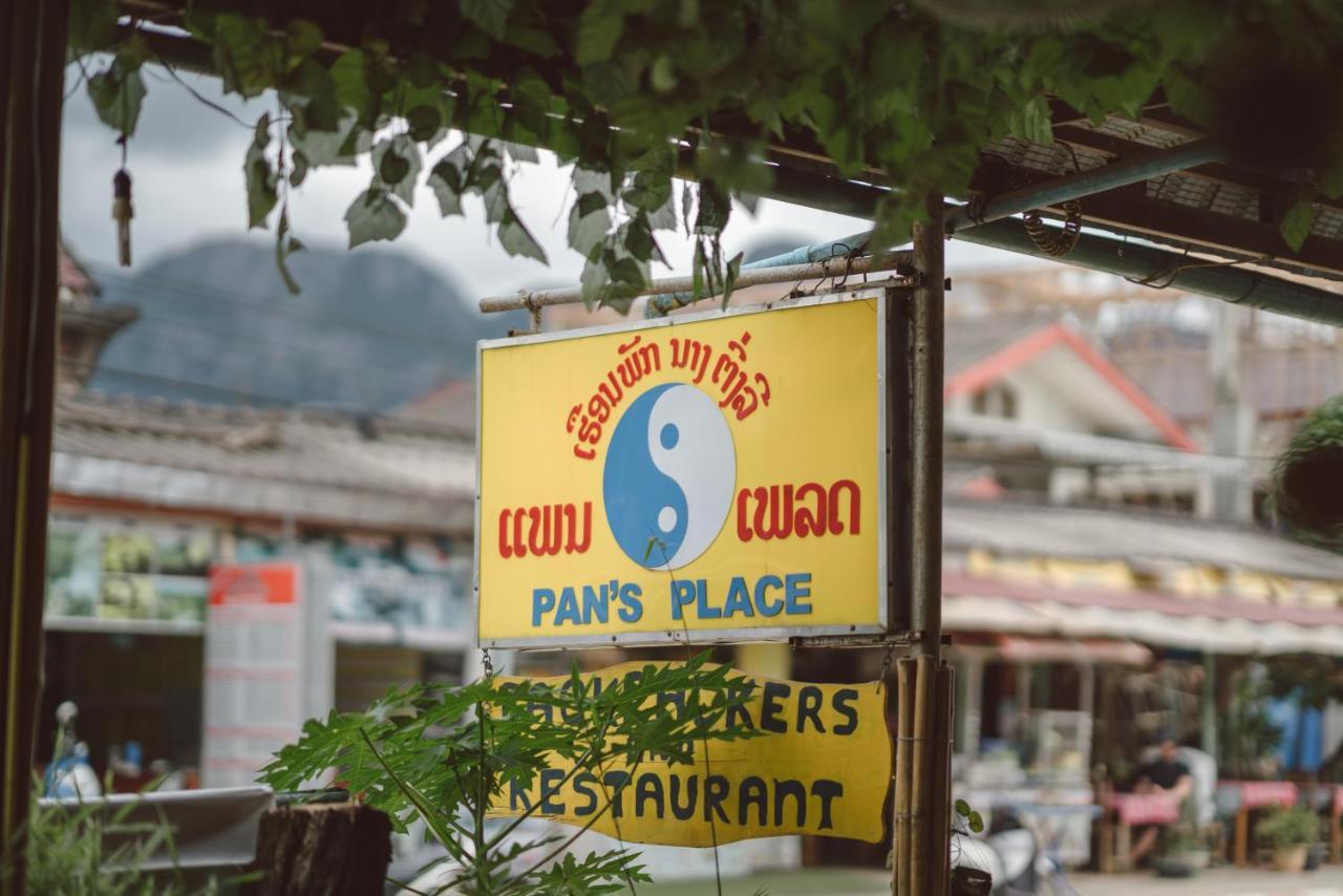 Pan'S Place Vang Vieng Esterno foto