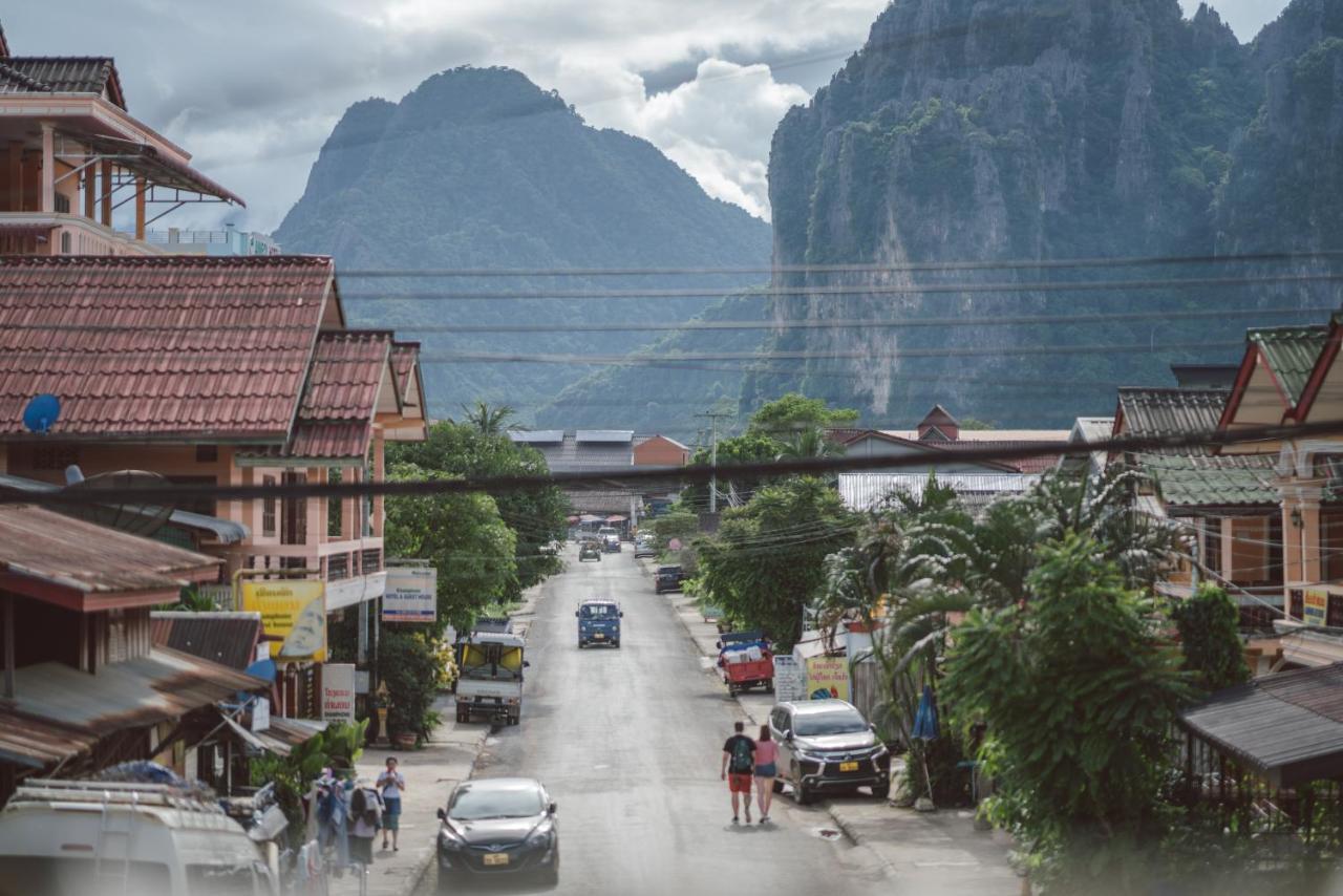 Pan'S Place Vang Vieng Esterno foto